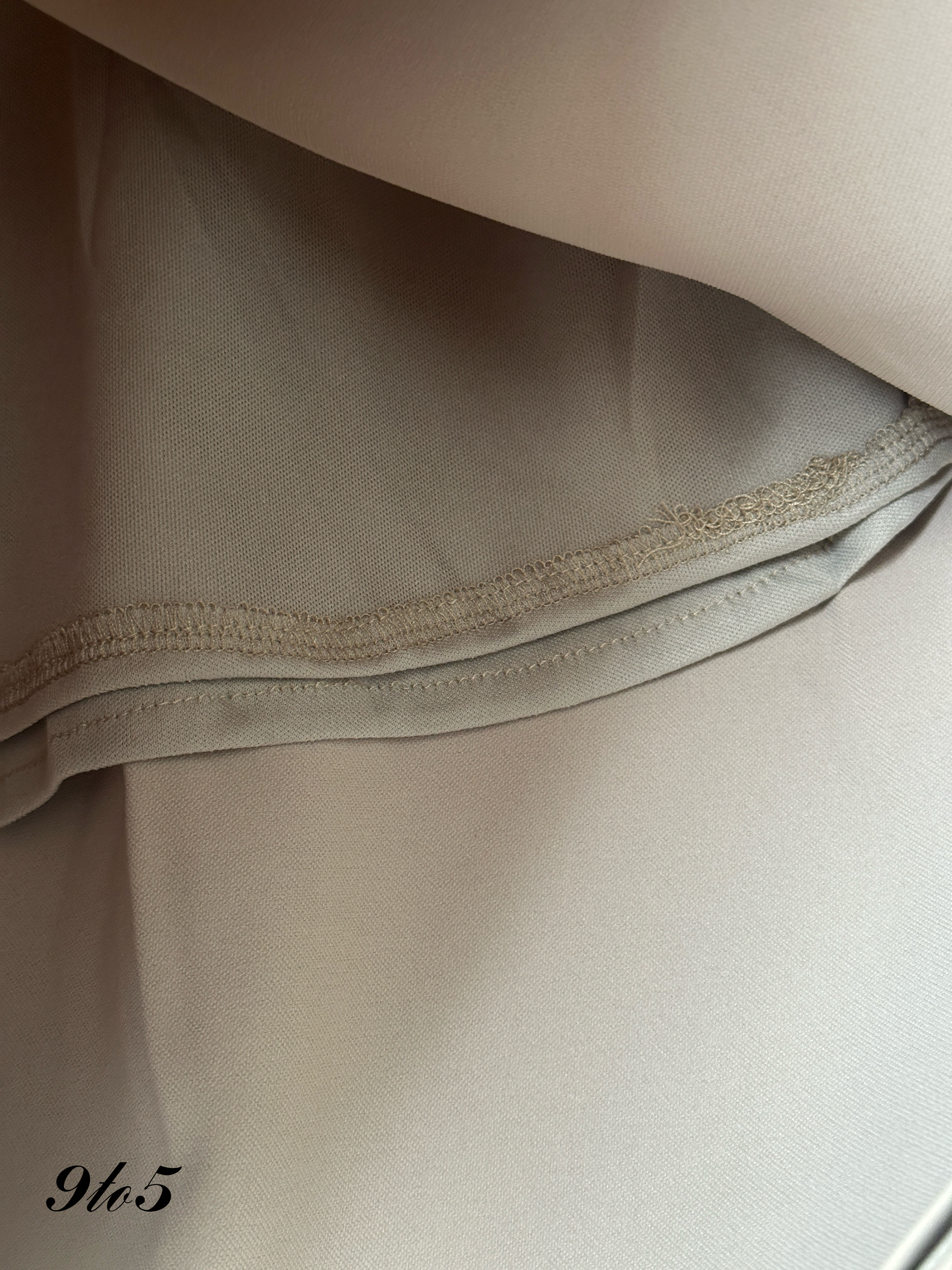 S1796 A Line Overlap Midi Skirt - 3 Colors