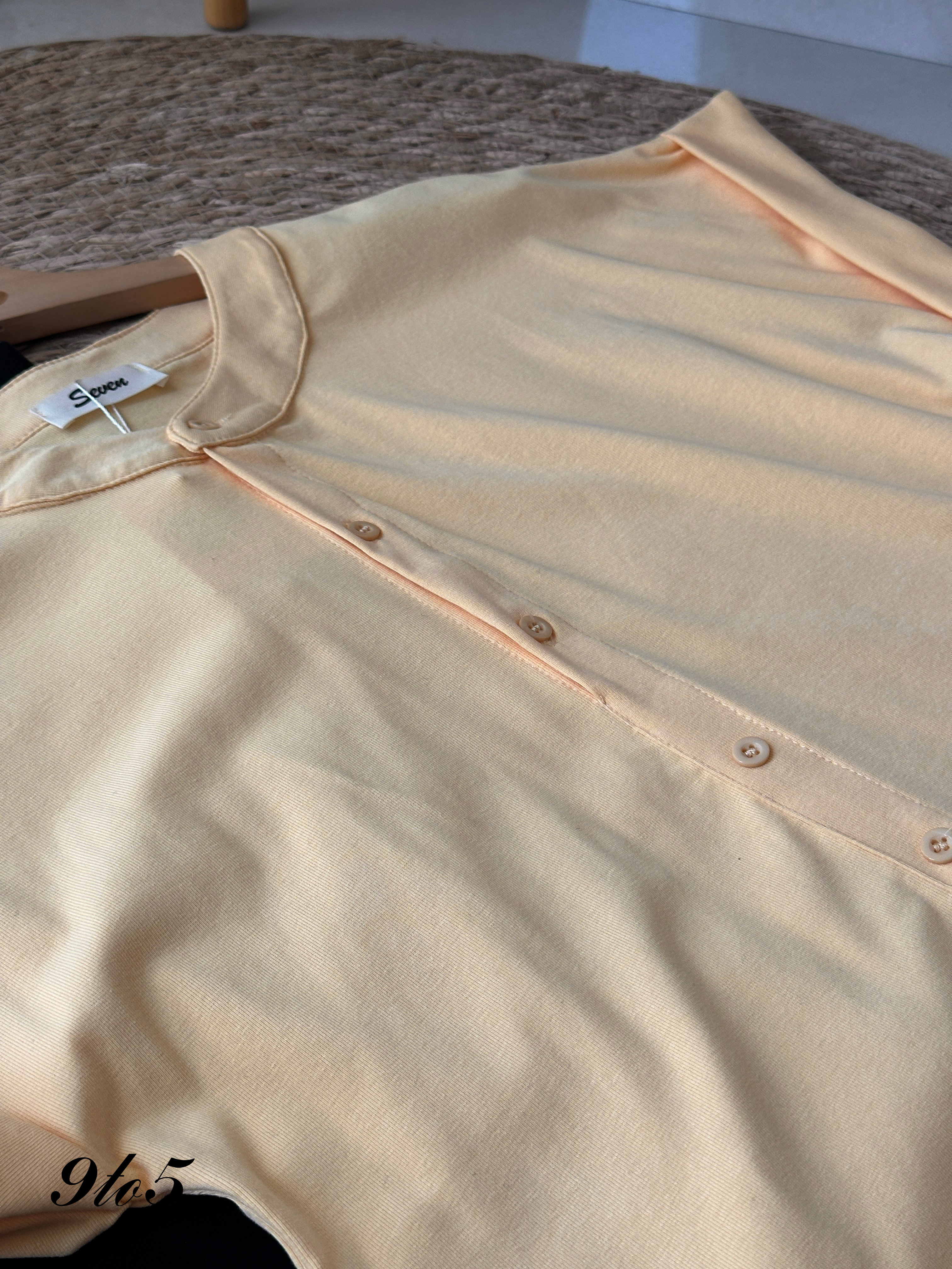 T4024 Crew Neck Blouse - 4 Colors