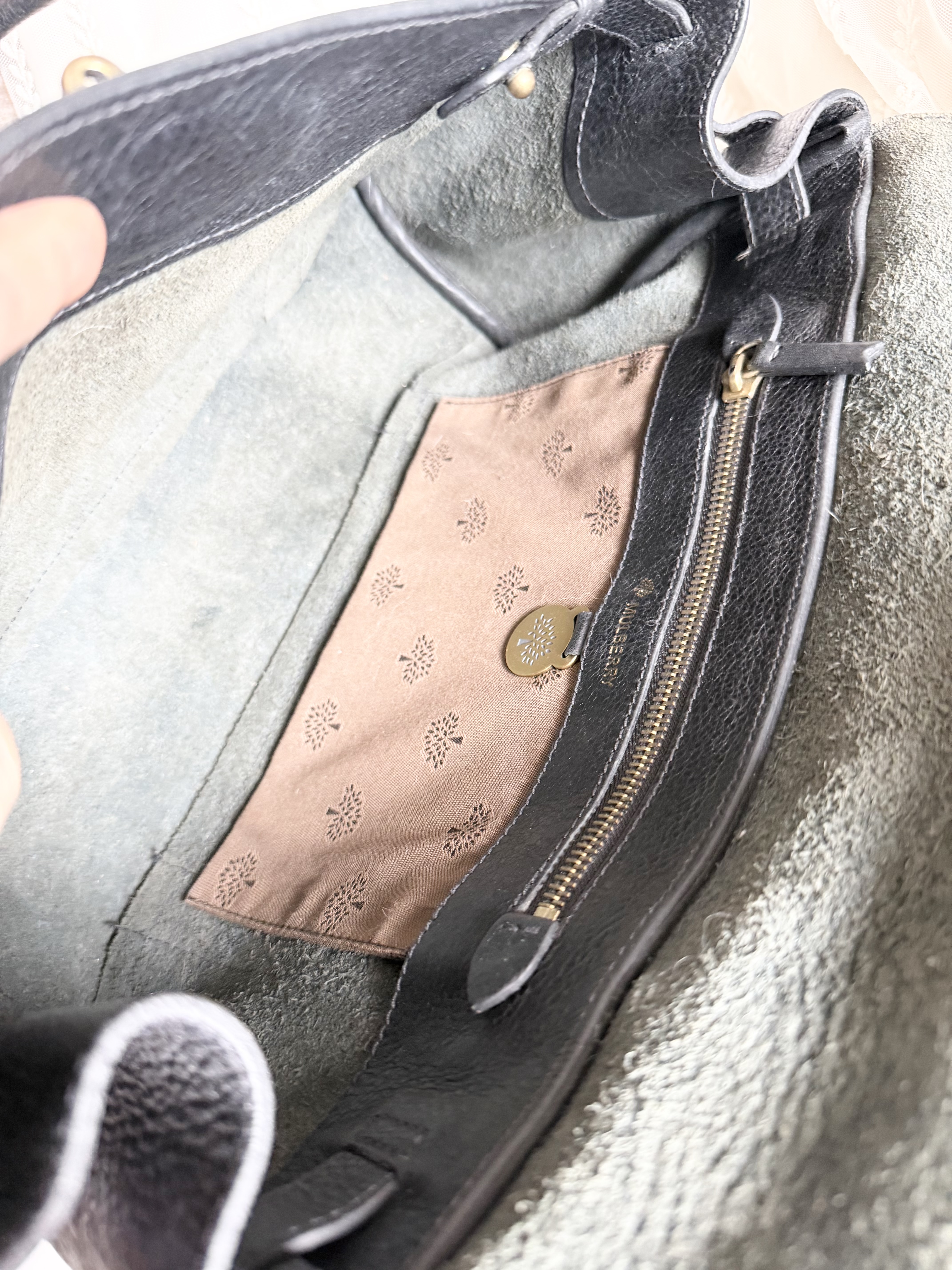 Mulberry black bayswater bag