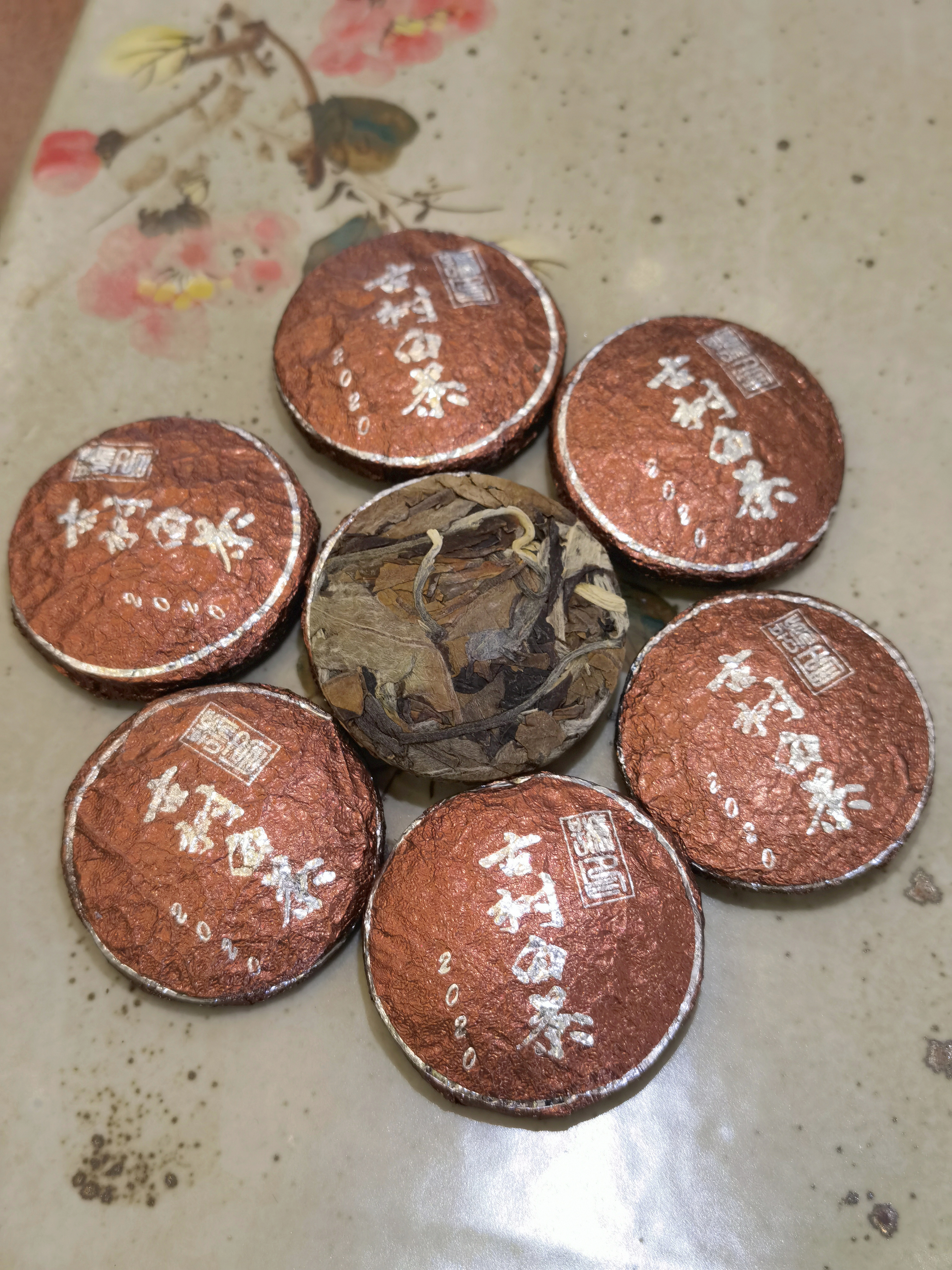 2020年 古樹白茶 (馬卡龍) - 5片