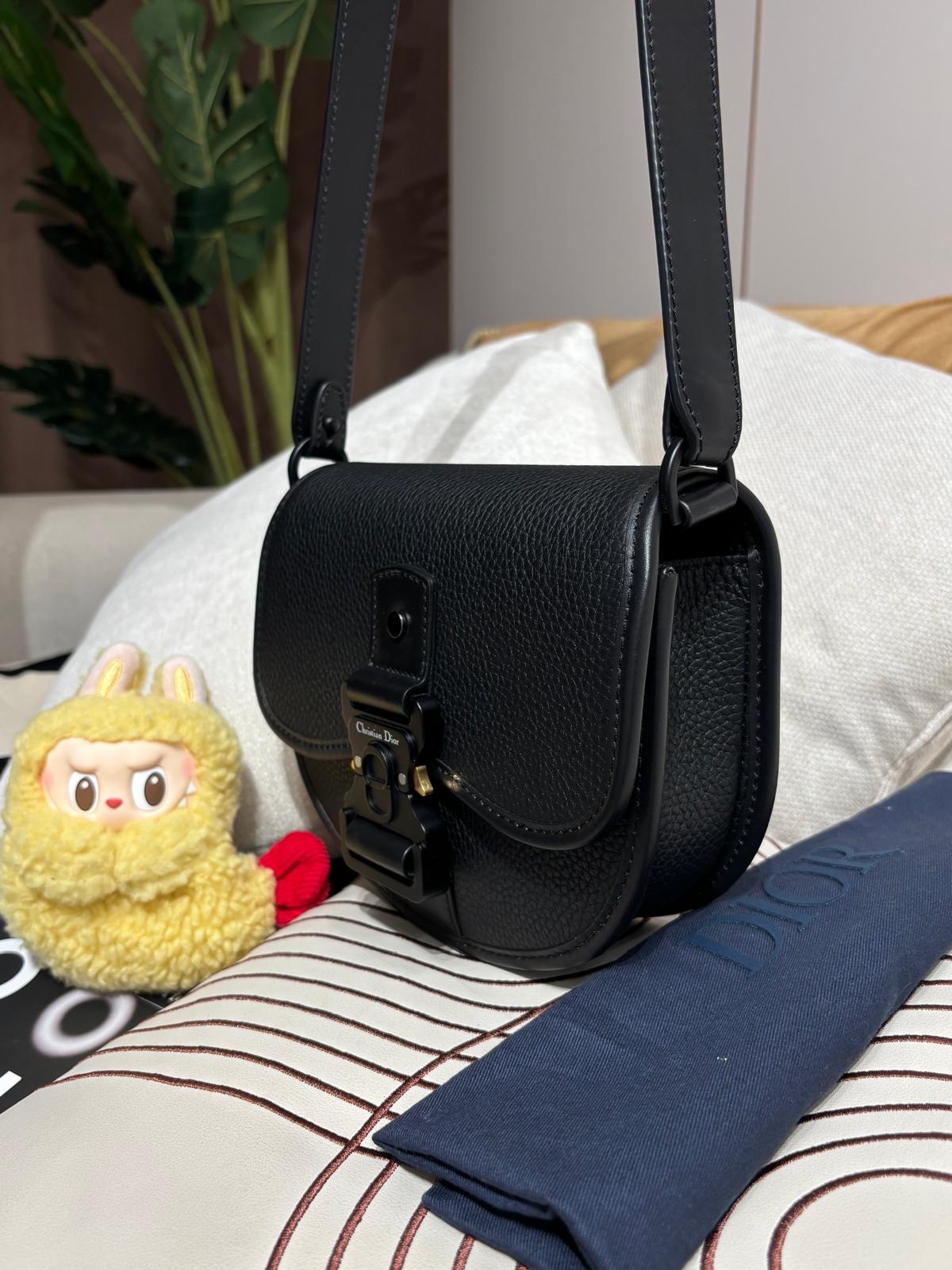 Dior Mini Gallop Shoulder Bag calfskin 100%Authentic, 98%New ✅Dust bag