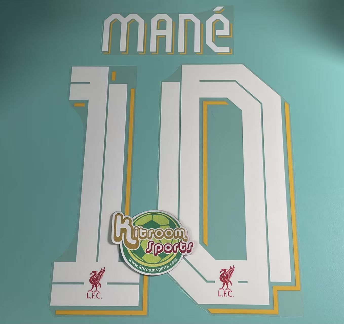 2022-23 Liverpool Home UCL Nameset #10 MANE