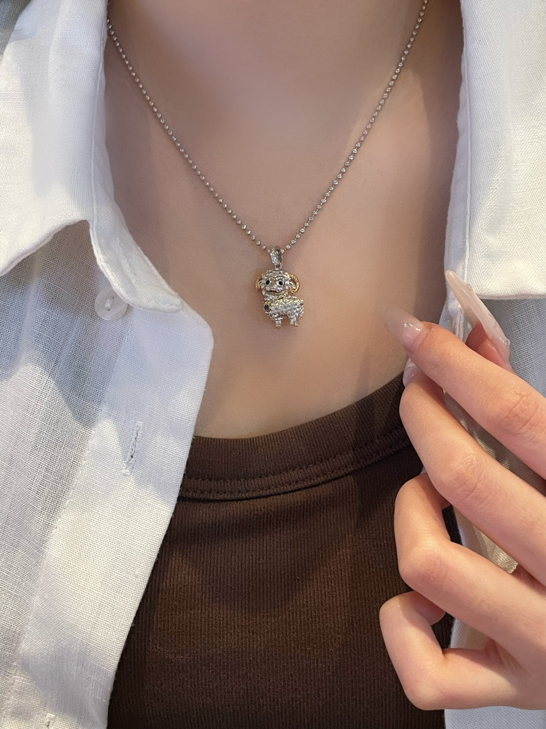 18K鑽石吊墜 D0.03 d0.03 G3.51