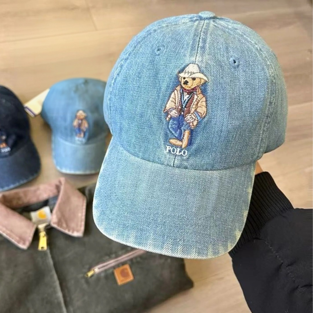 RL POLO 小熊牛仔棒球帽