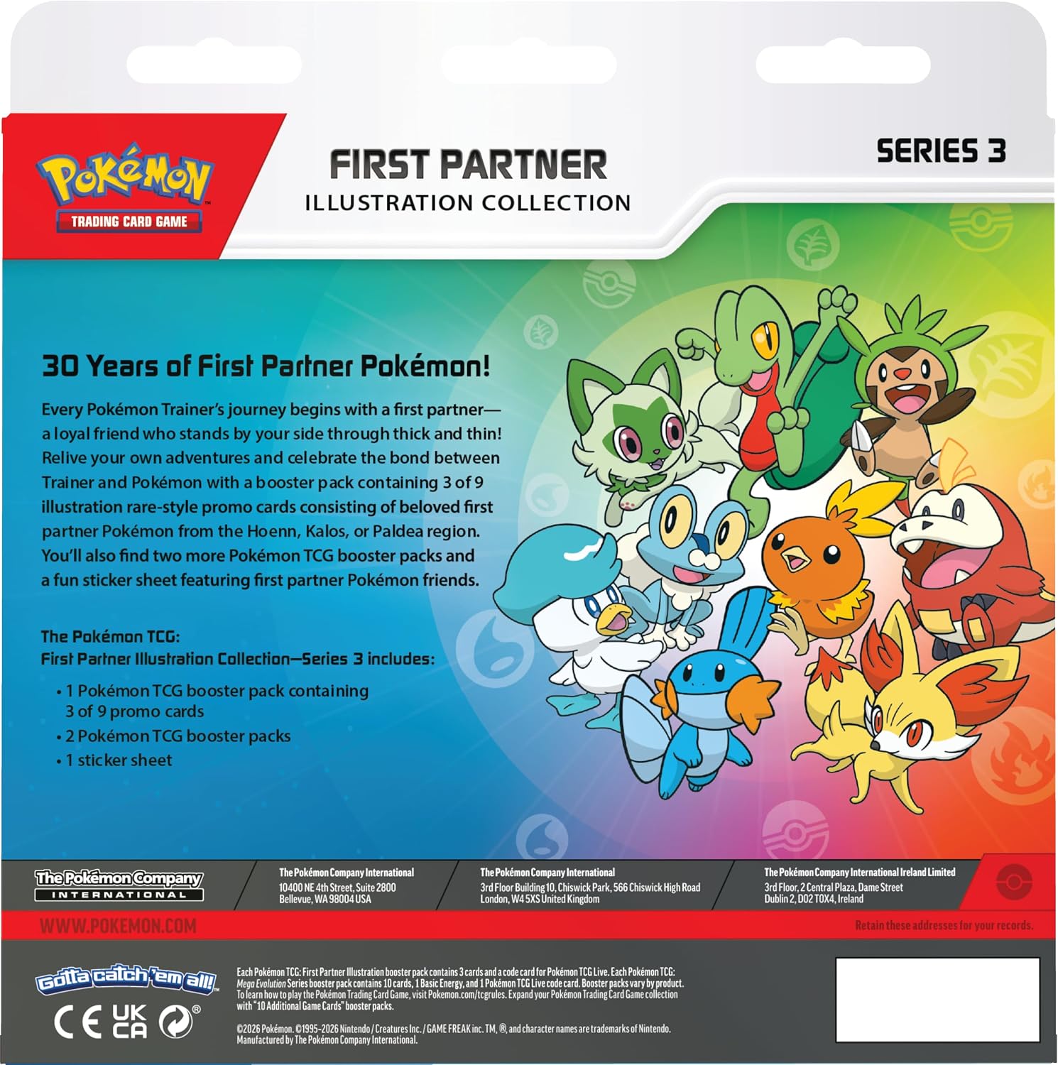 Pokémon TCG: First Partner Illustration Collection—Series 3