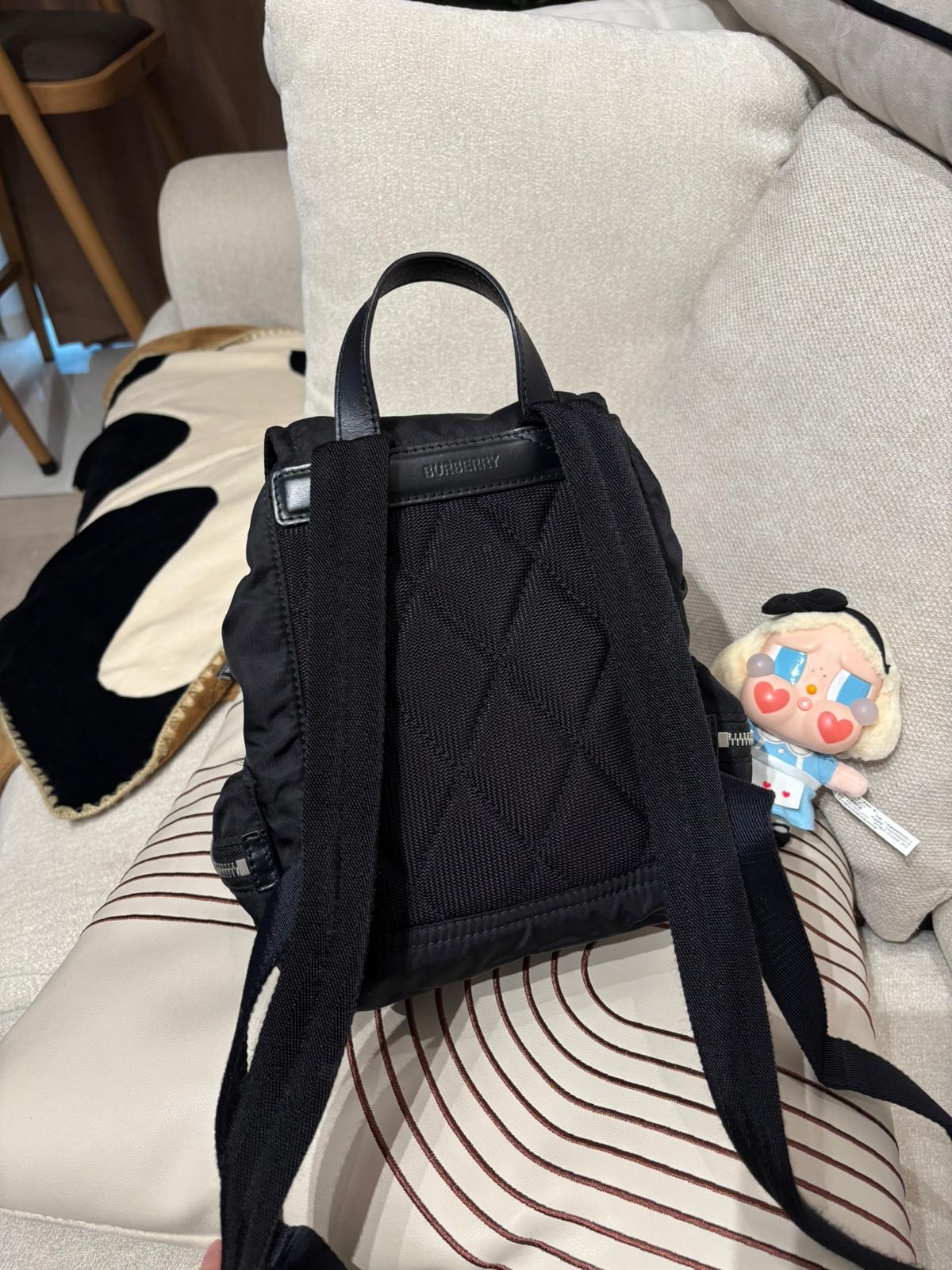 Burberry Nylon Mini Backpack Rucksack 100%Authentic,95%new