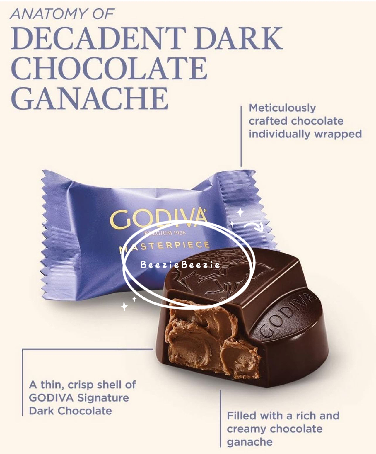 （預購 - 4月10 號截單） Godiva 黑朱古力 (428g)