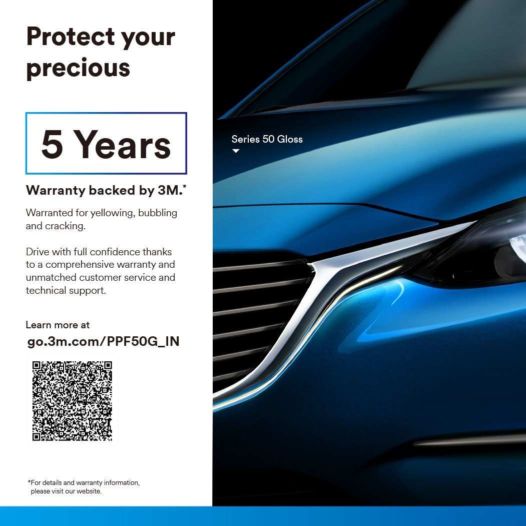 3M PPF 專業汽車漆面保護膜 Series 50 Gloss 【香港正貨】