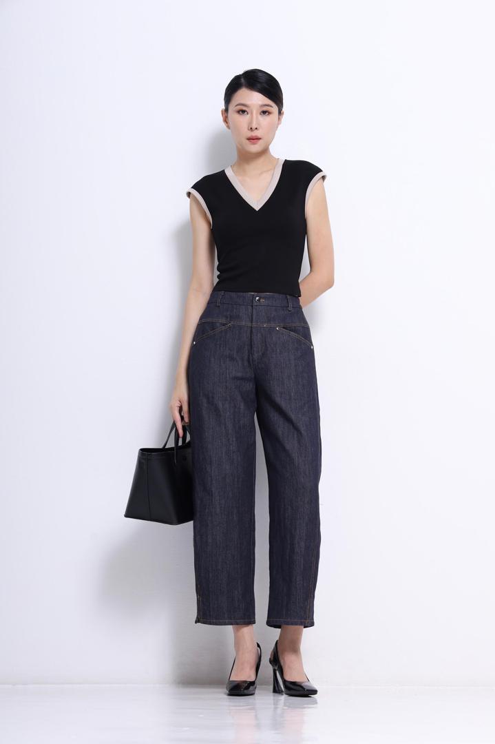 V领出袖上衣 2702