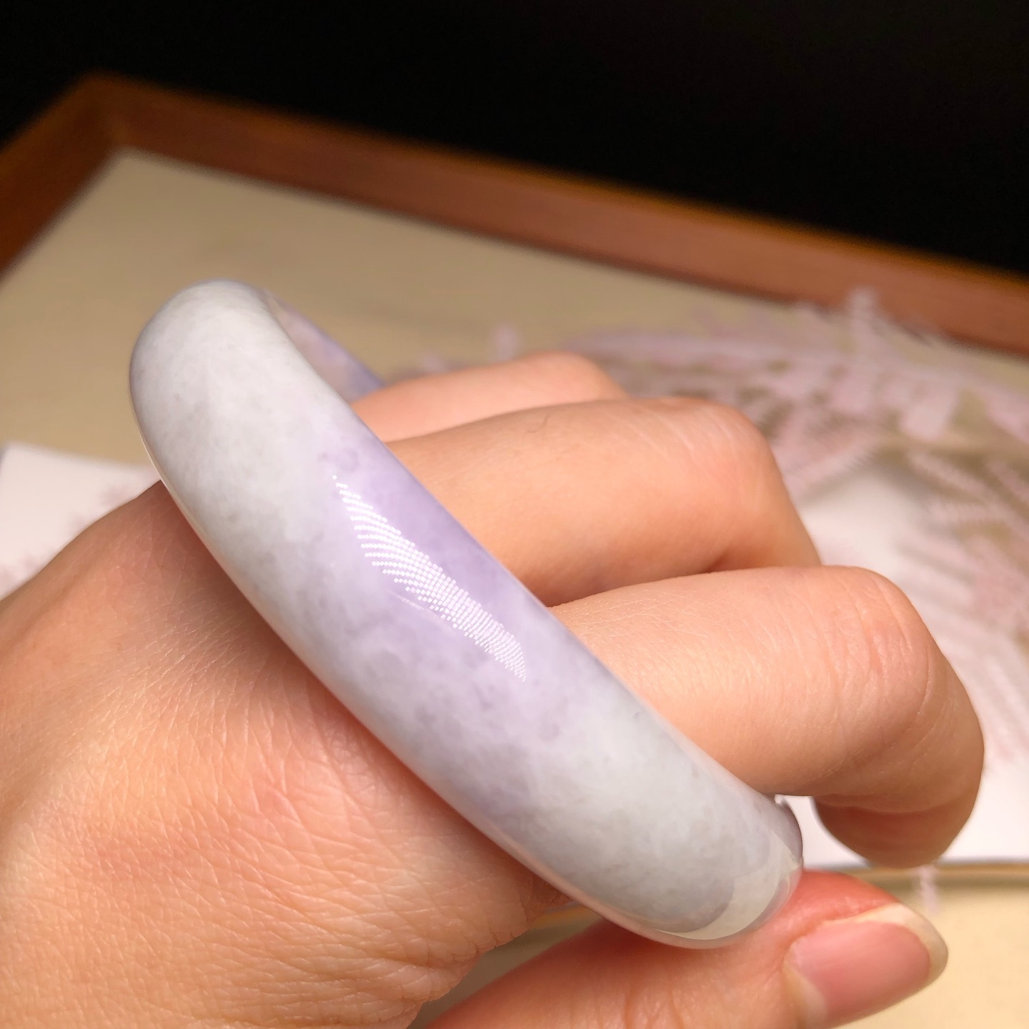 冰藍紫福鐲53mm C06128