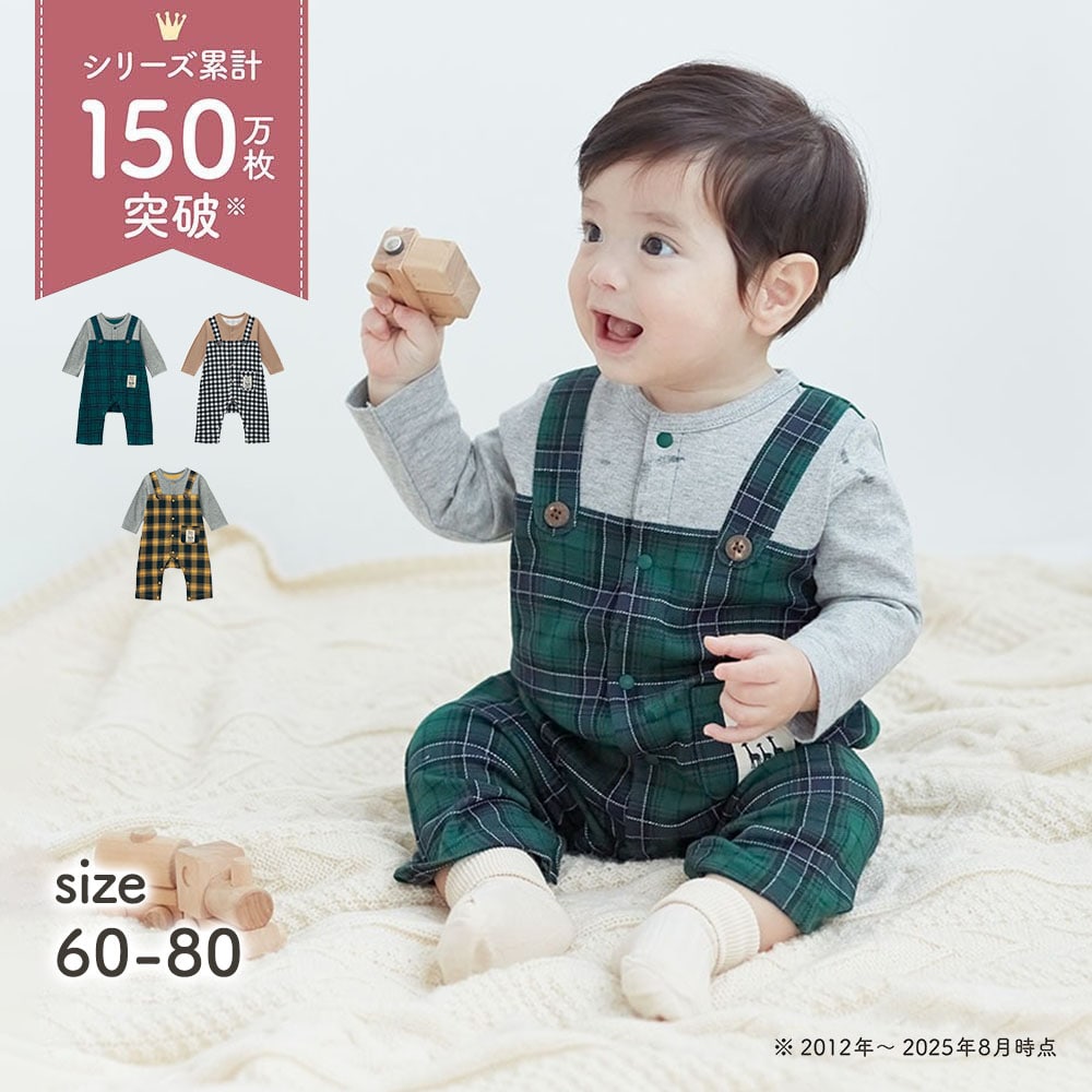 【⭐訂購⭐】🇯🇵日本直送 假2件長袖連身衣［3款選］🌀 [PLBA-0096] [260311]