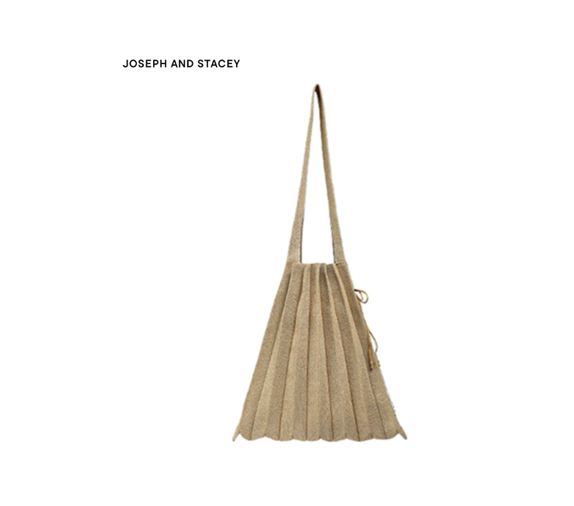 JOSEPH & STACEY Lucky Pleats Knit M Starry (Black, Cool Lime, Dusty Blue, Fog Blue, Gold, Hazelnut, Lush Green, Mid Night Ocean, Plum Jam, Rose Gold)