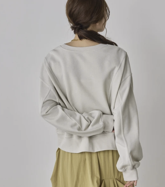 亮片短版套頭衫 - 2026 流行穿搭  短版套頭衫 春夏秋時尚穿搭 成人休閒 日常穿搭 易於配搭 日本直送   #JP-I-260008