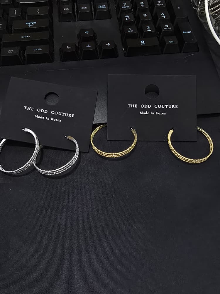 Anneaux Tressés Earrings