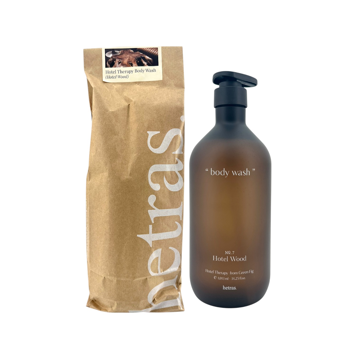 hetras Body Wash - Hotel Wood Therapy Body Wash 酒店香療沐浴露 1013ml