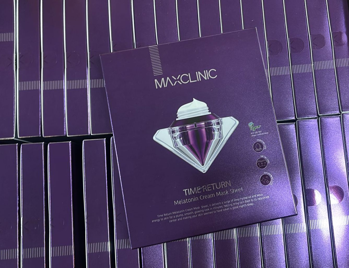 韓國🇰🇷Maxclinic 時光倒流褪黑素賦活面膜 (4片裝)