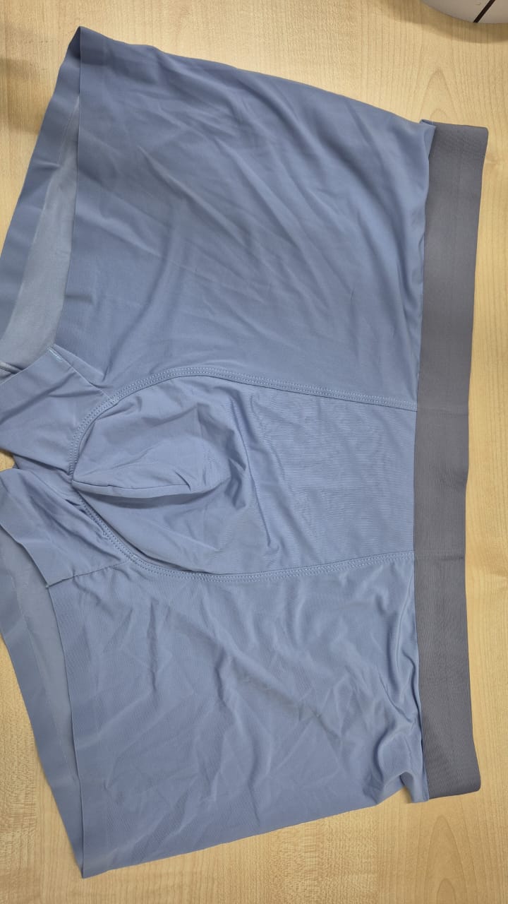 8815 IBOLUN Men ice Silk Boxer Briefs: L-4XL / 4XL