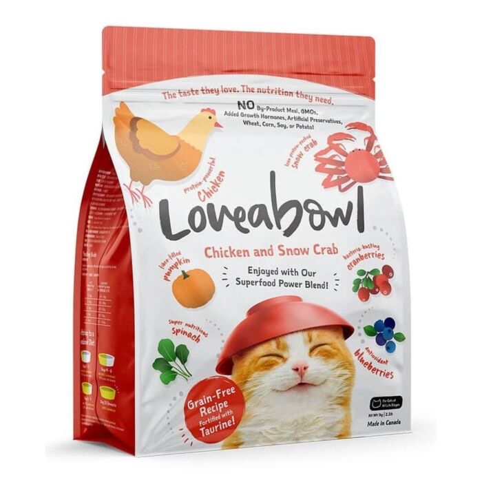 Loveabowl囍碗無穀物雪蟹雞肉 全貓糧 4.08Kg