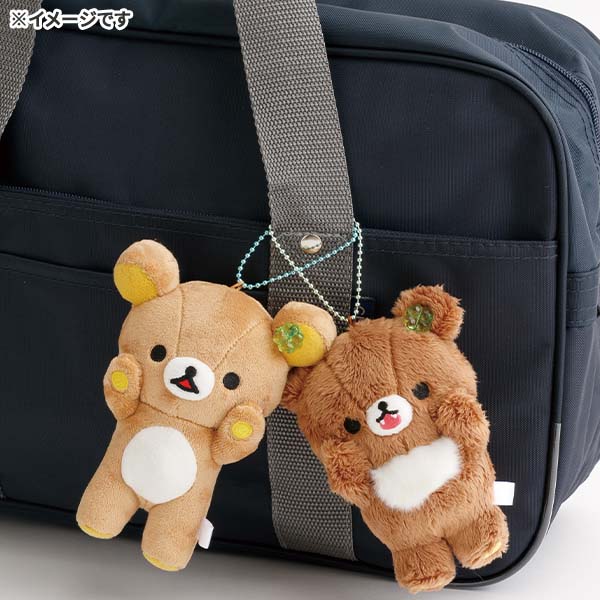 RK 鬆弛熊 3小熊 十年 吊飾公仔 啡