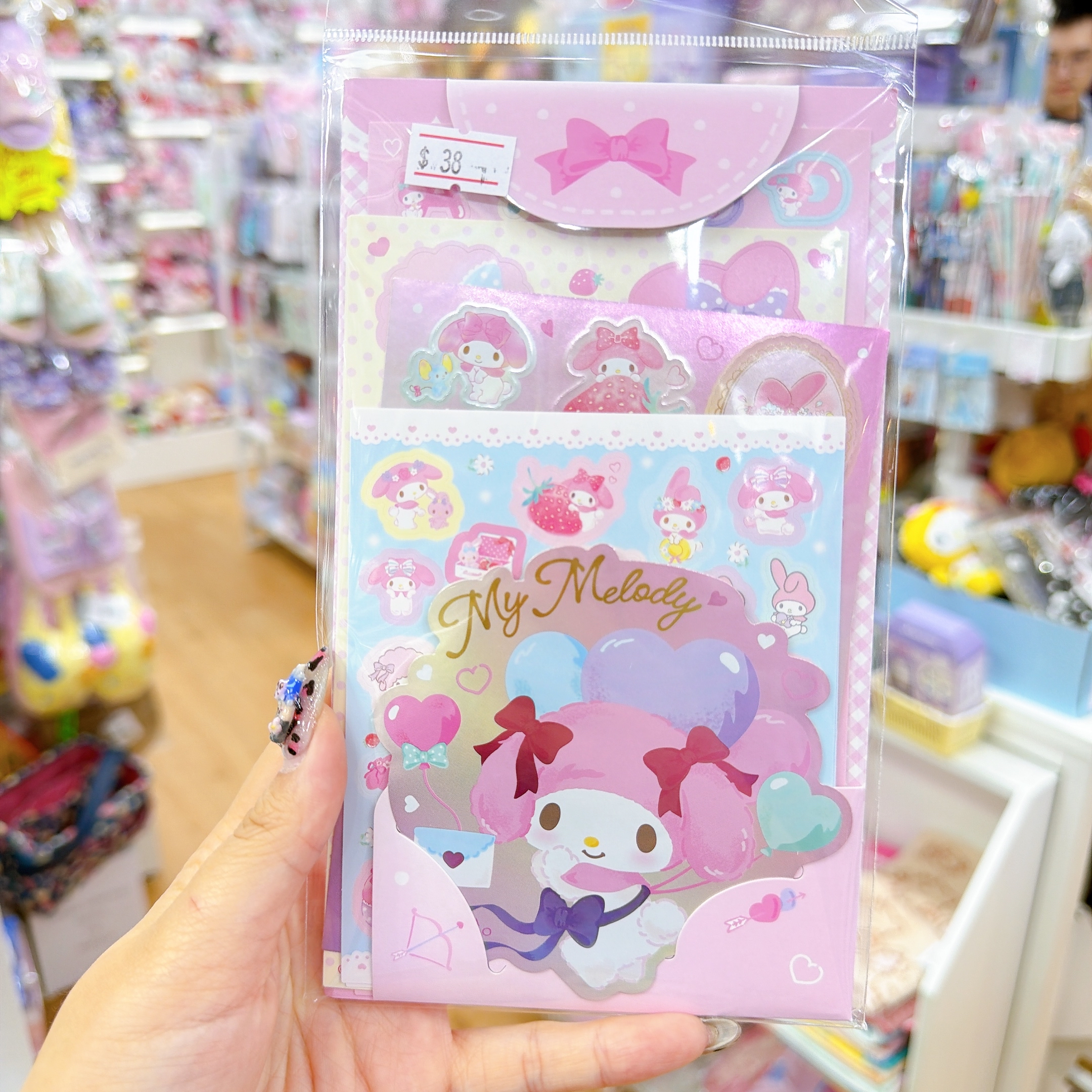 日本直送Sanrio 貼紙套裝