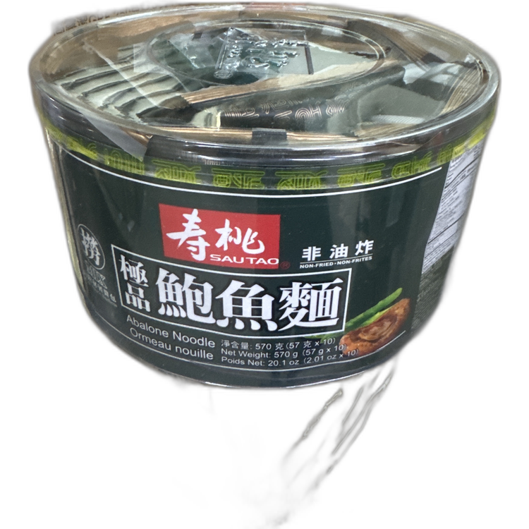 壽桃牌極品鮑魚麵10包