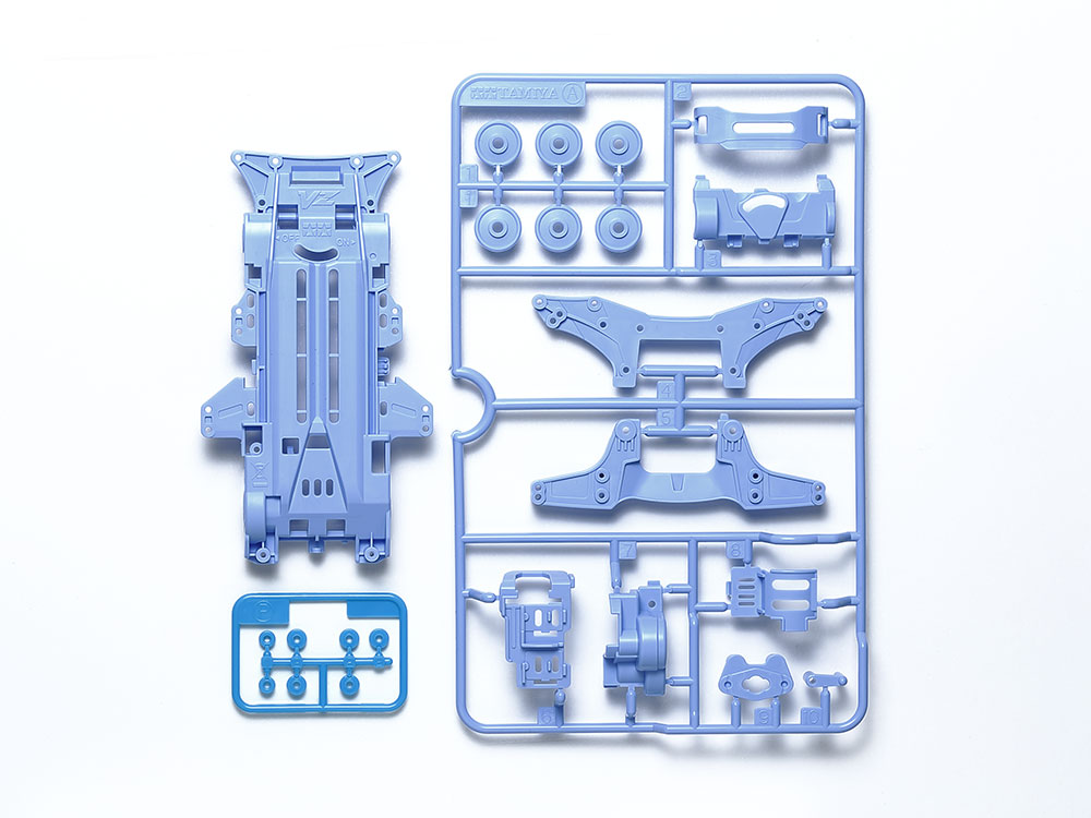 VZ CHASSIS SET (PASTEL BLUE)