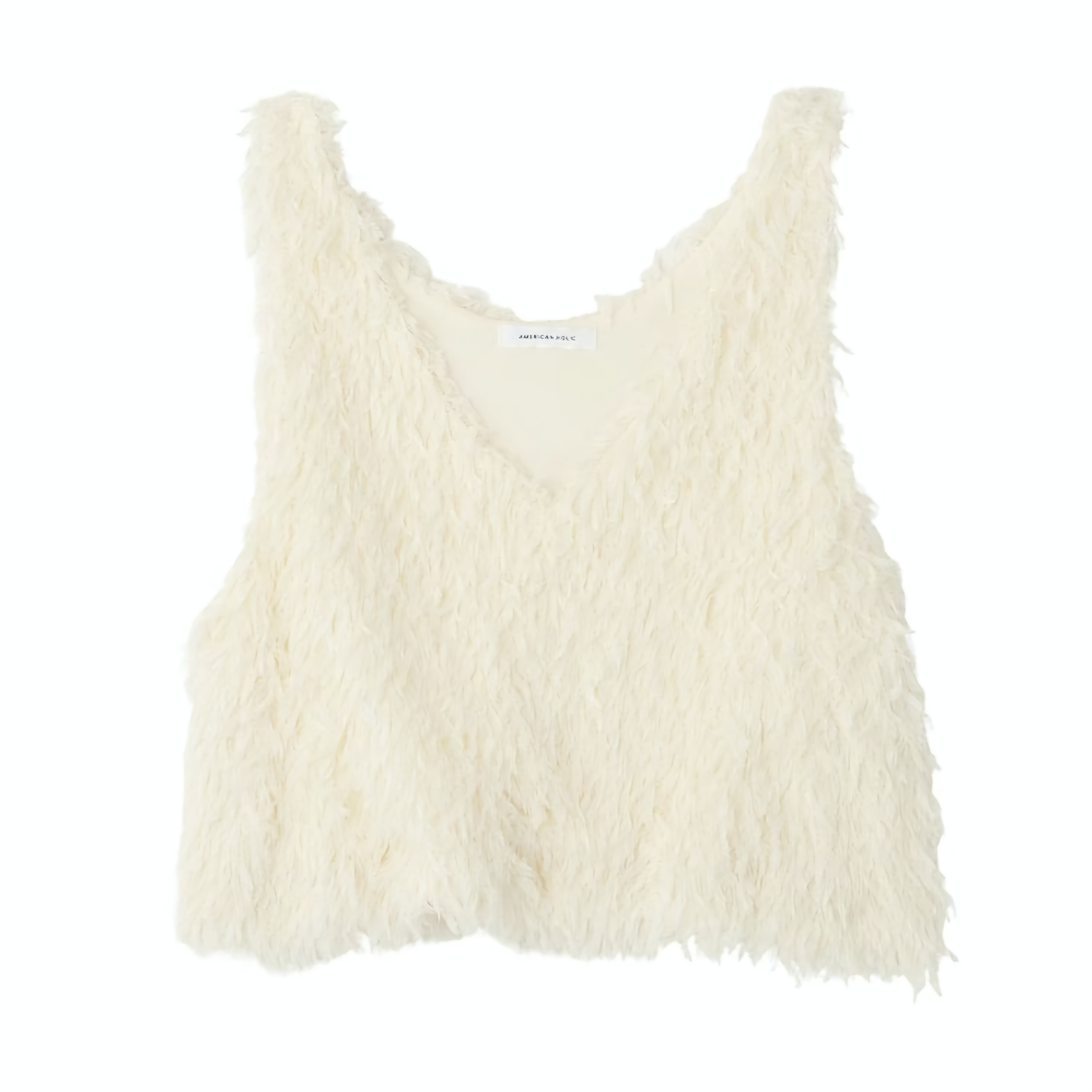 日本預購 V領羽毛背心