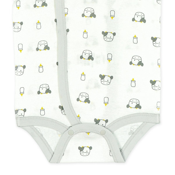 🇯🇵預訂 日本直送🇯🇵新生兒乳牛印花純棉打底八件套（四季款）