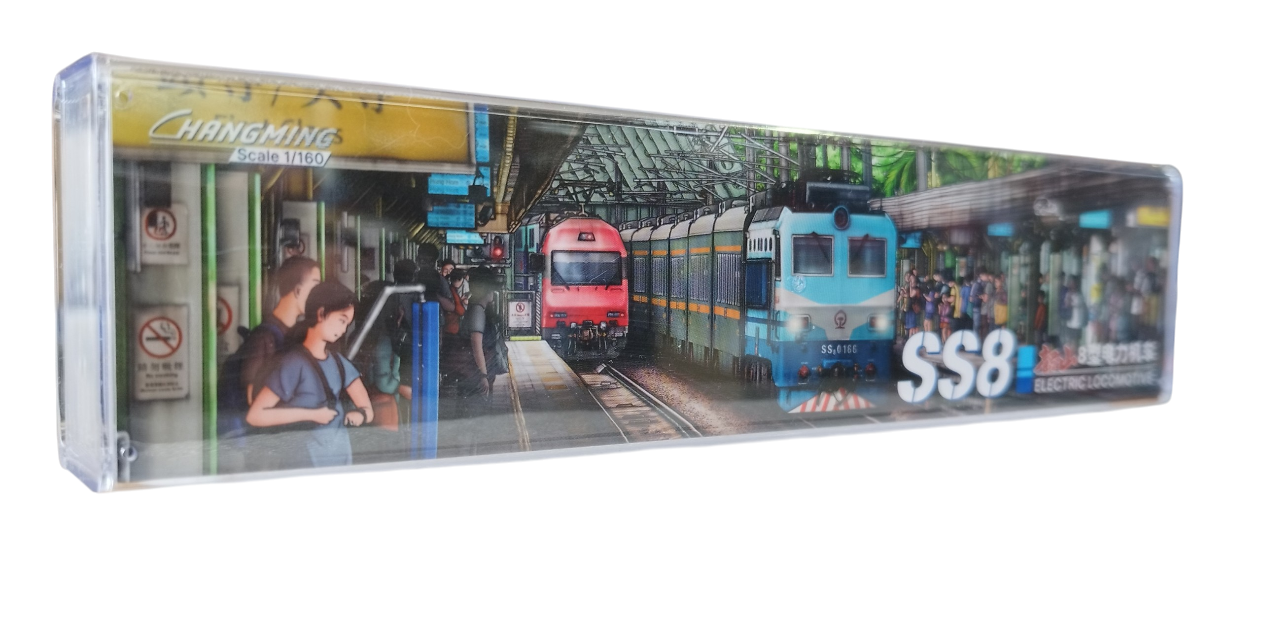 中國韶山8型電力機車（N比例長鳴出品）