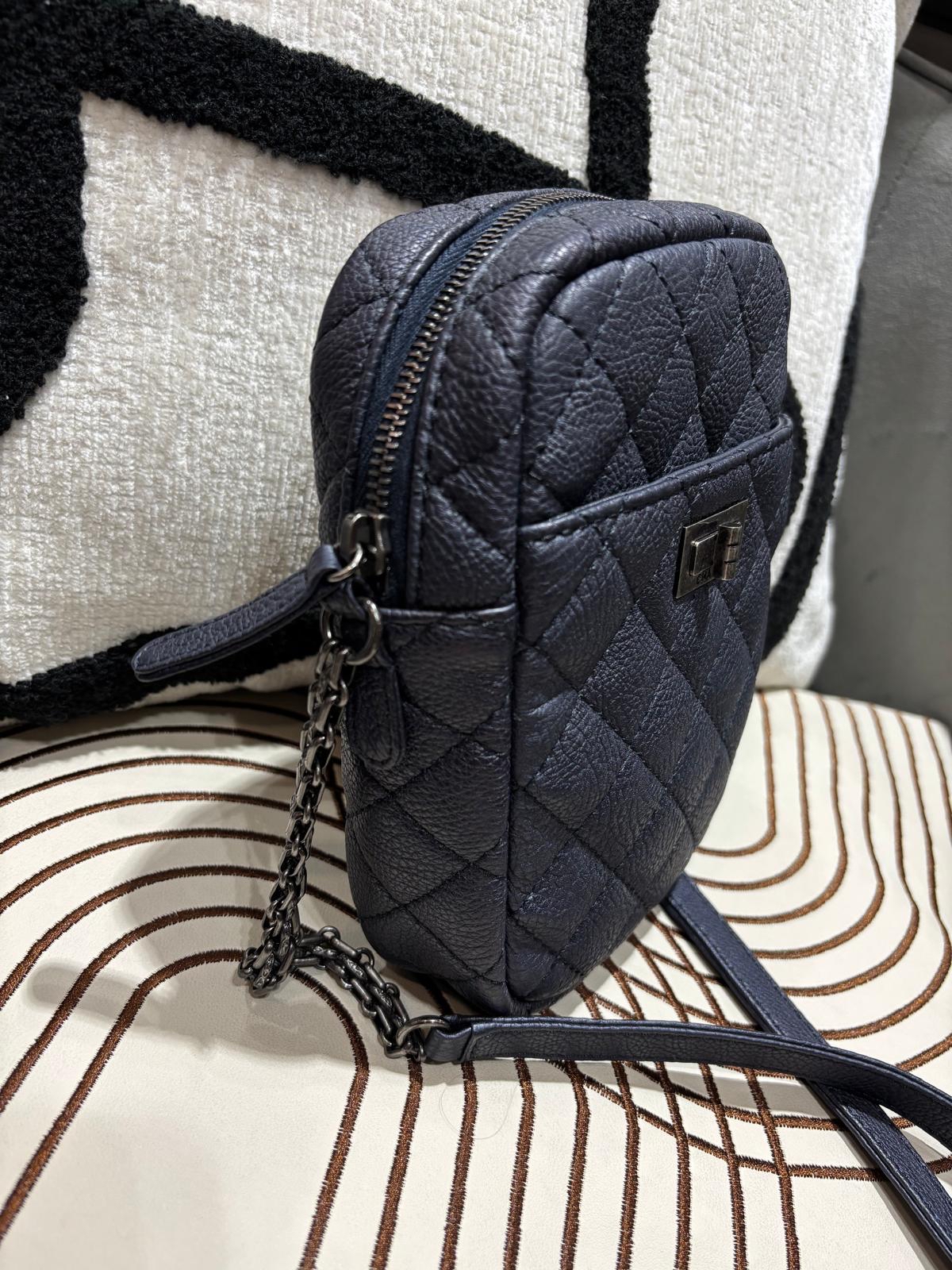 CHANEL 2.55 CROSSBODY BAG 牛皮 100%Authentic,95%new ✅22貼✅dust bag 