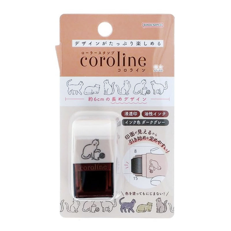 現貨｜貓貓 Coroline 日版 轆轆 滾輪印章 (S3223426)