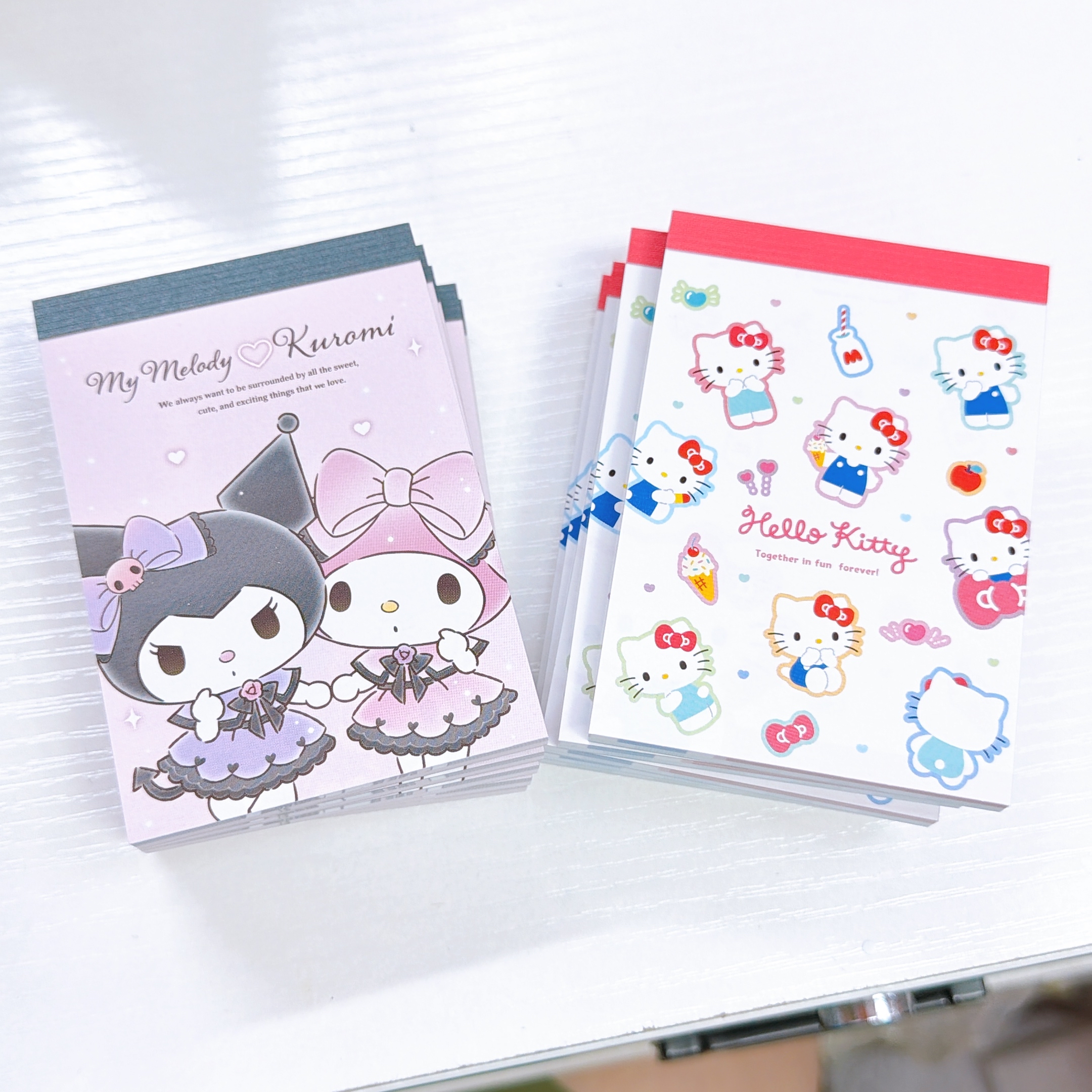 日本直送sanrio Kuromikitty memo 