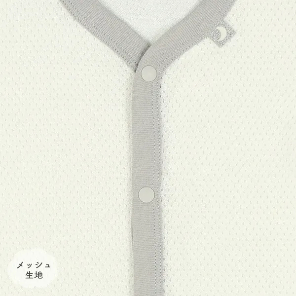 🇯🇵預訂 日本直送🇯🇵月亮標籤網眼純棉短袖包屁衣三件套