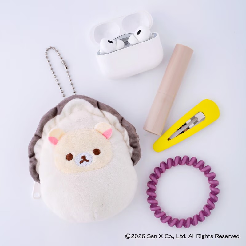 🎀【預訂】牡蠣 Korilakkuma 公仔掛飾包