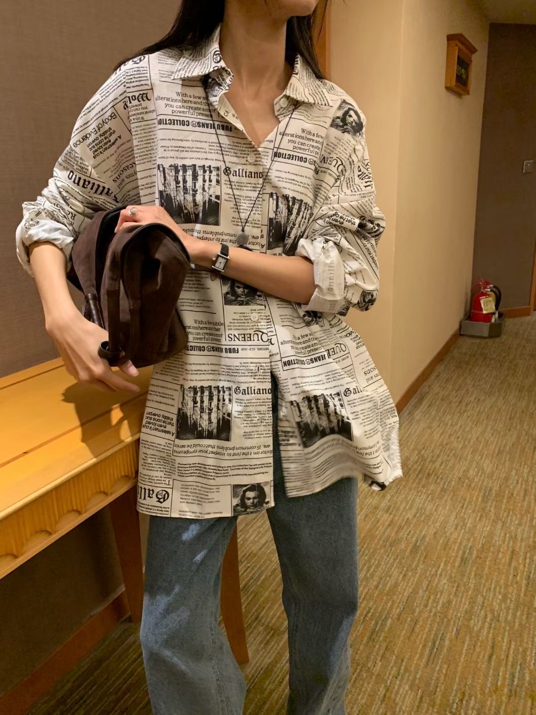 Newspaper 印花 Top