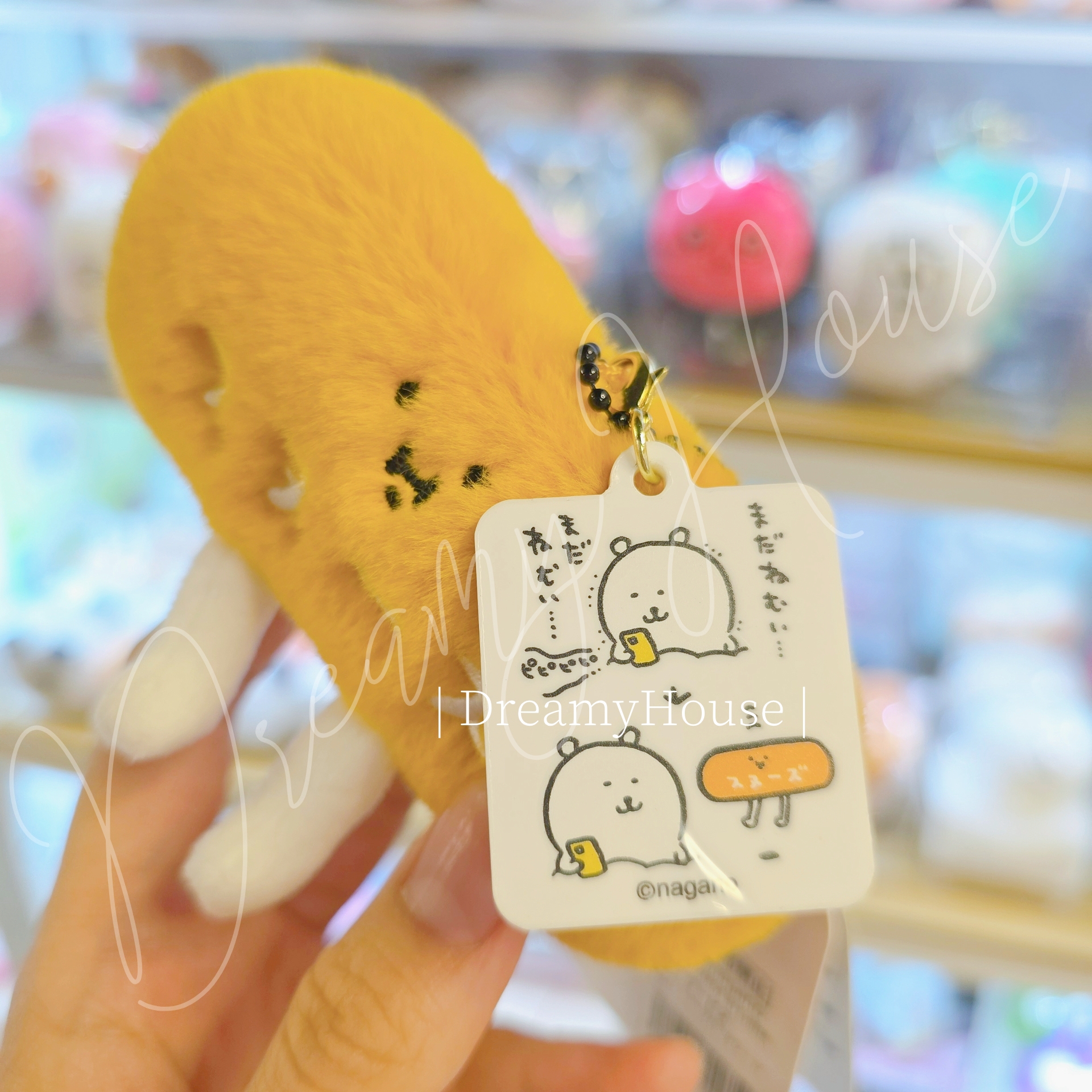 日本 nagano market joke bear 貪睡 公仔吊飾