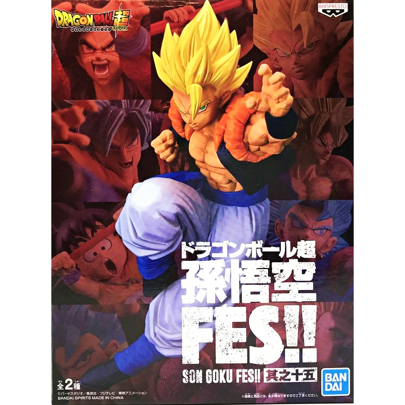 Banpresto, Son Goku Fes!! Vol. 15B Figure: Dragon Ball Super, Super Saiyan Gogeta 龍珠超 超級撒亞人 格古達