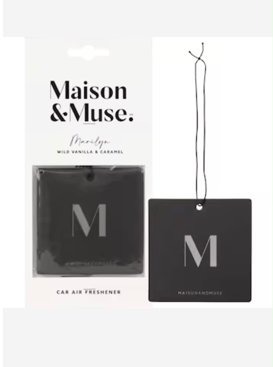 Maison & Muse Car Air Freshener Mild Vanilla & Caramel