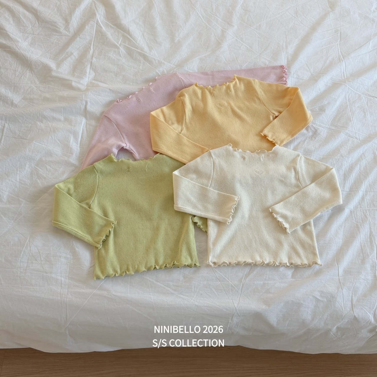 Ninibello | Heart T(Yellow/Ivory M100-110)