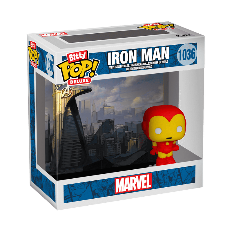 📦訂購 美國代購 Bitty Pop! Marvel Deluxe Iron Man (Avenger Tower) Figure 模型