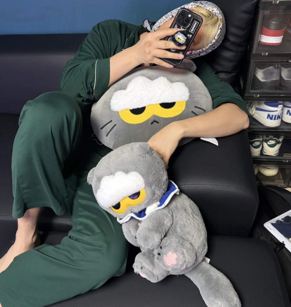 G dragon愛貓｜韓國 ZO&FRIENDS ZOA 軟綿 中型 貓貓公仔｜ ZOAFUL Medium Plush