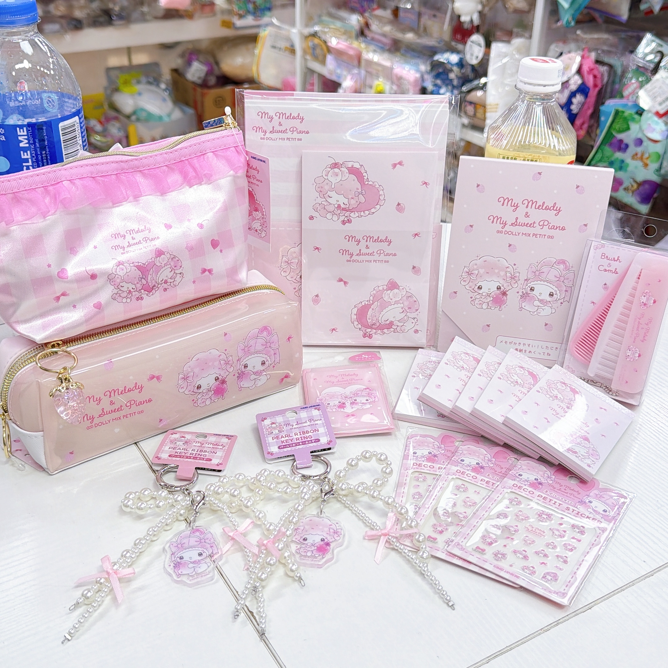 日本直送Sanrio melody piano dollymix 系列文具產品