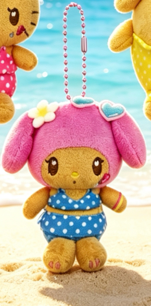 [現貨］Sanrio 沙灘曬黑系列
