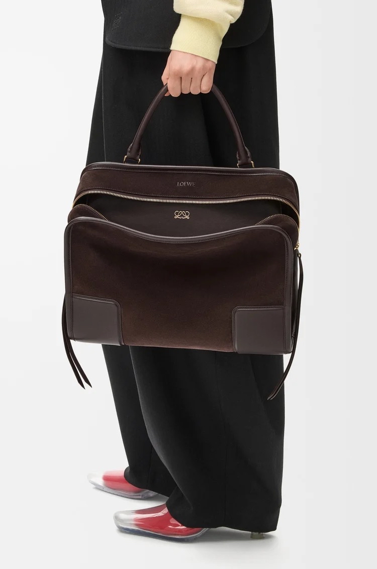 Loewe 女士 大号 Amazona 180 徽标单肩包均码码大号、34.5cm*14cm*27cm 