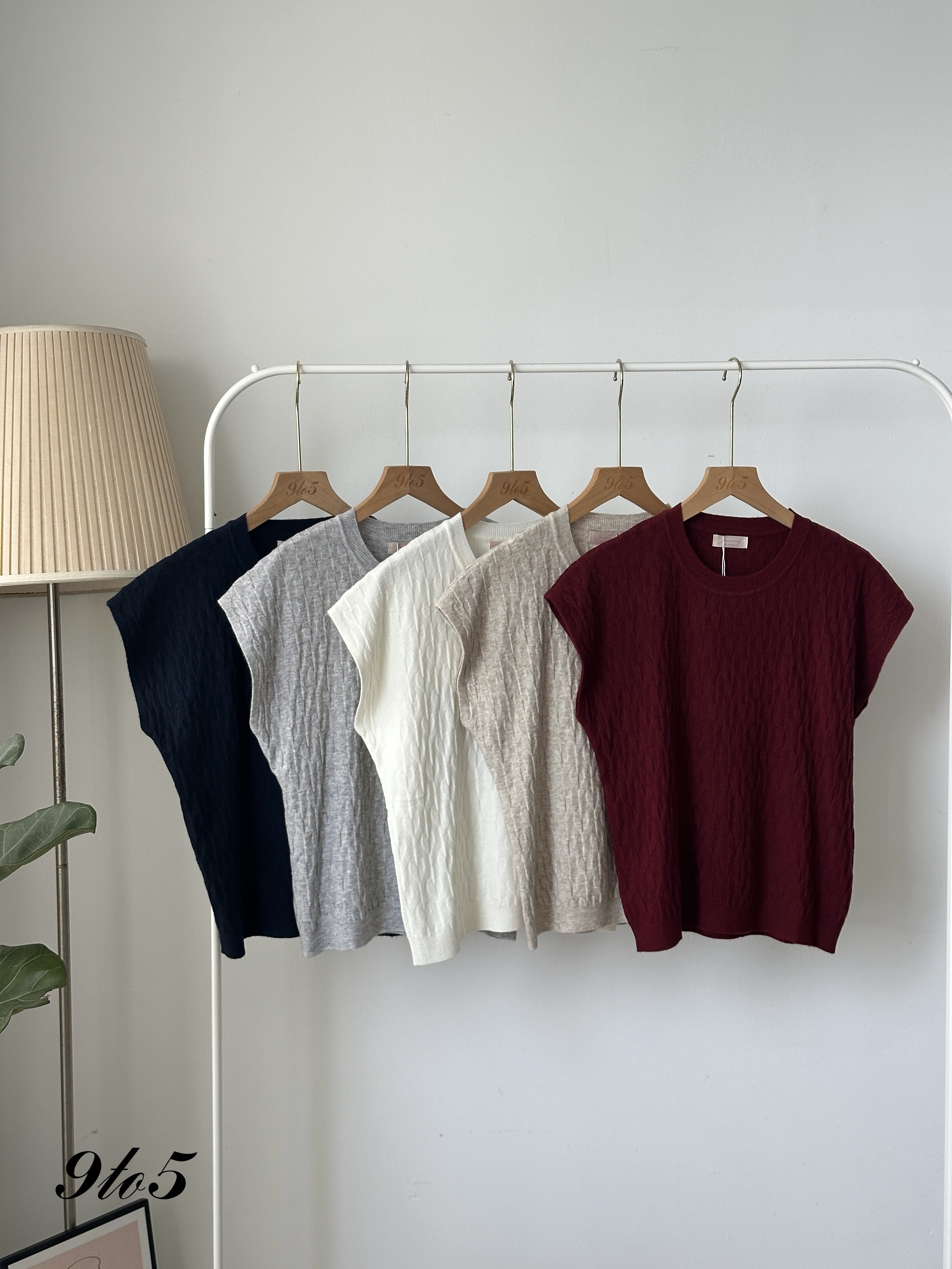 T4076 Cape Sleeve Knit Top - 5 Colors 