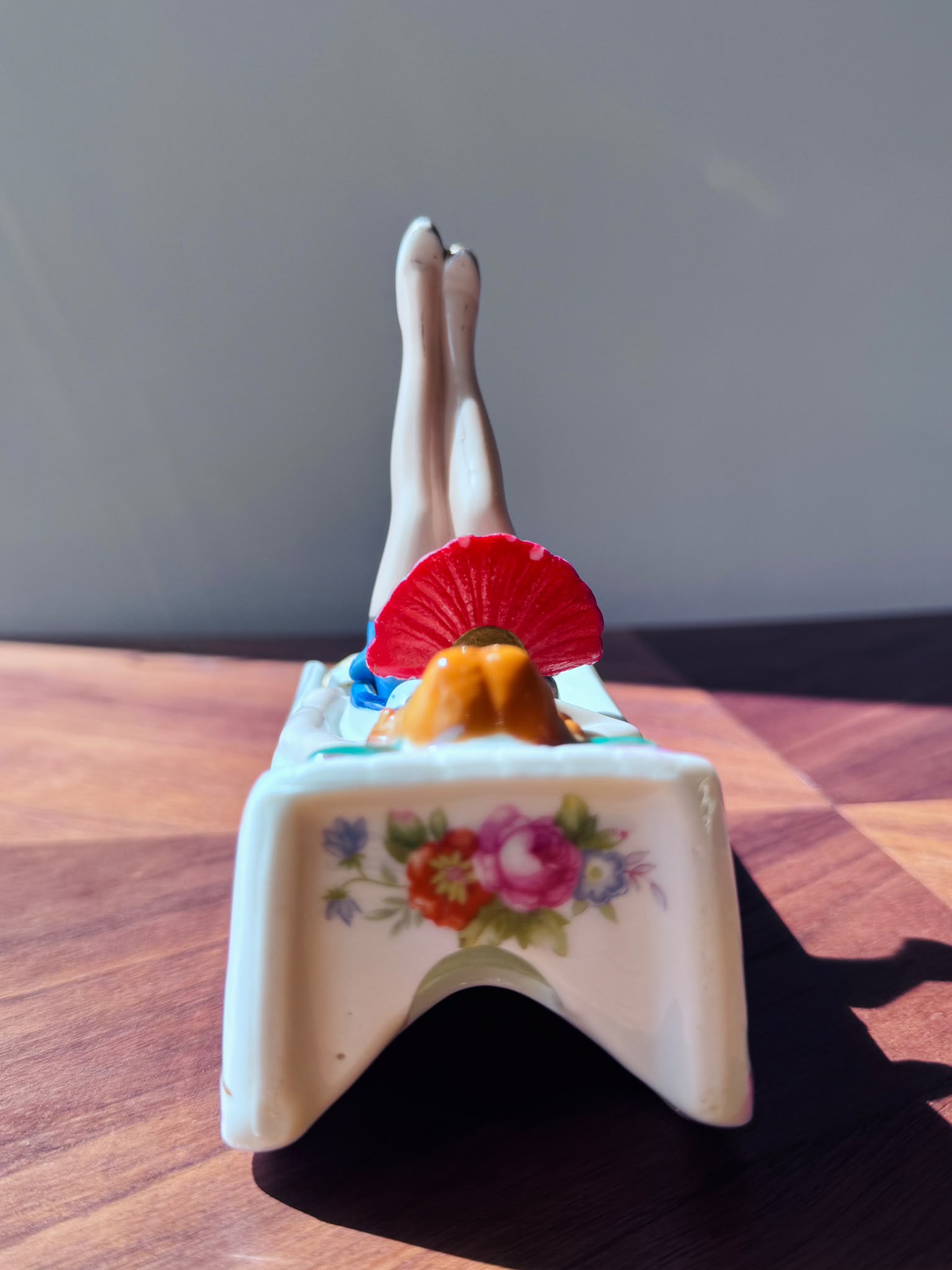 Rare! Vintage C.a. 1950s Japanese Pin-Up Girl “Naughty Nodder” Ashtray (MT2613)