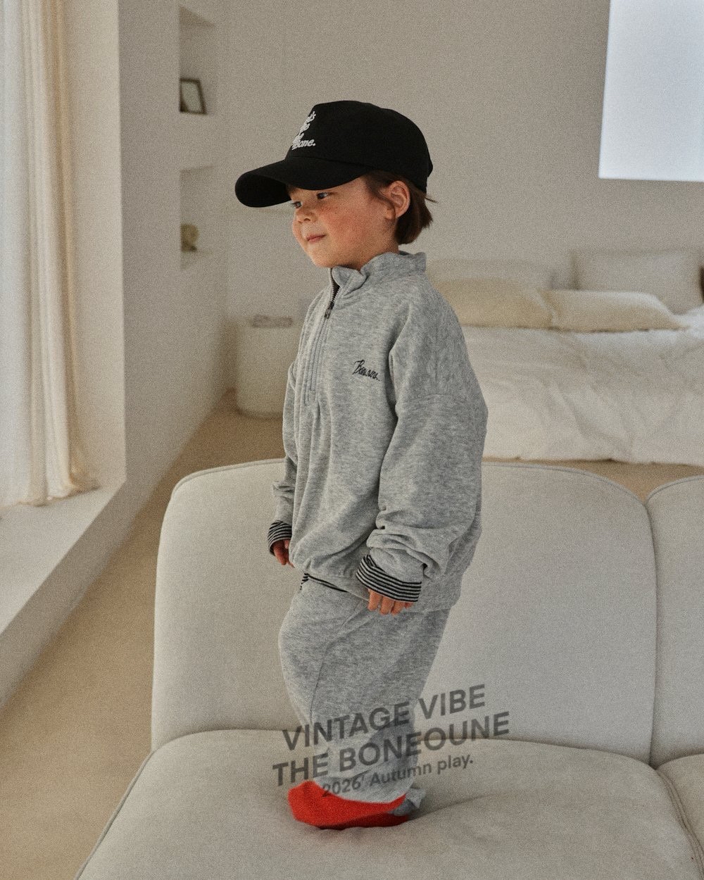 Boneoune | Terry Zip Up