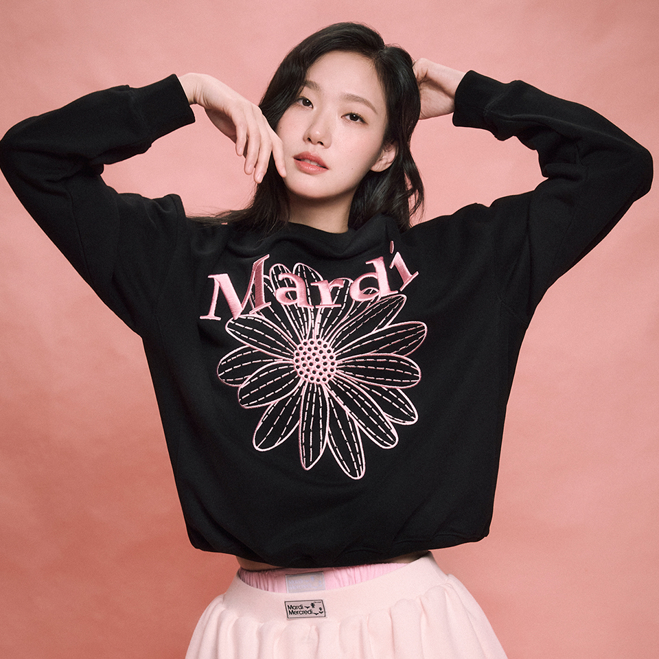 [Mardi Mercredi] SWEATSHIRT FLOWERMARDI NEEDLEWORK (6款)