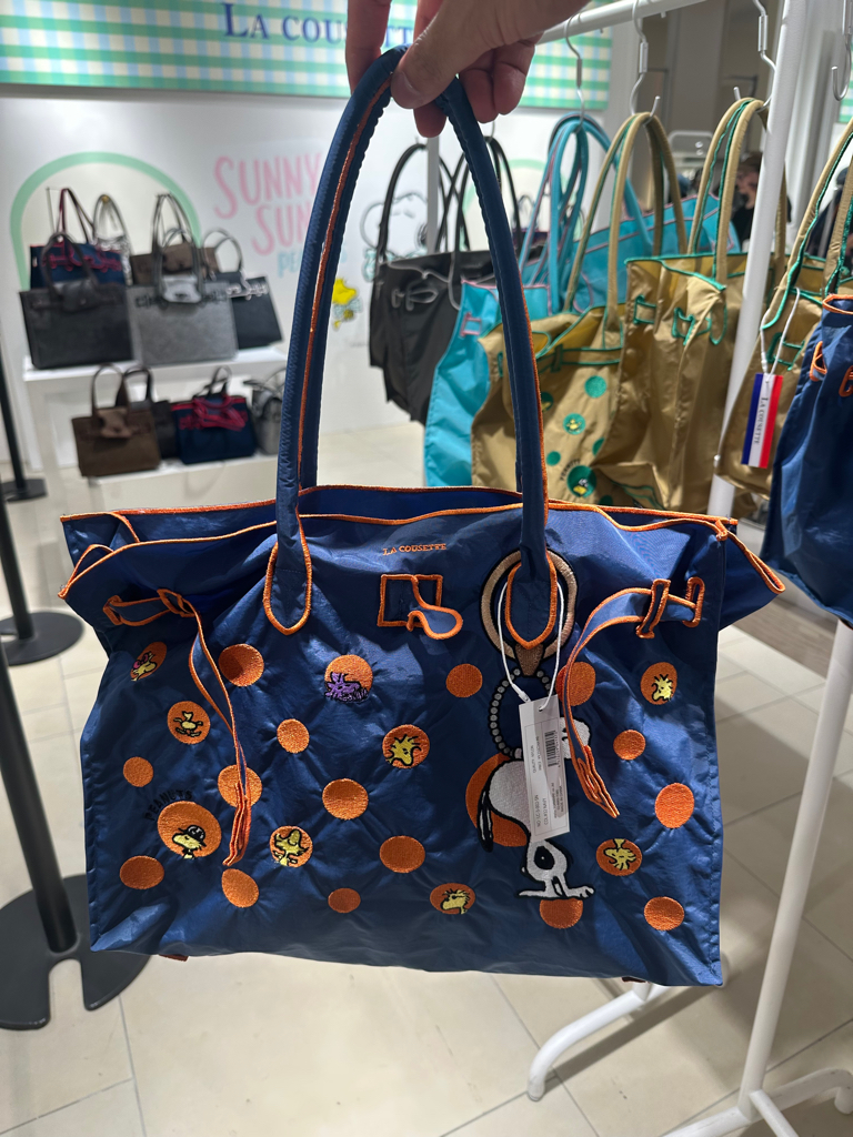 LA COUSETTE x PEANUTS SNOOPY TOTE L