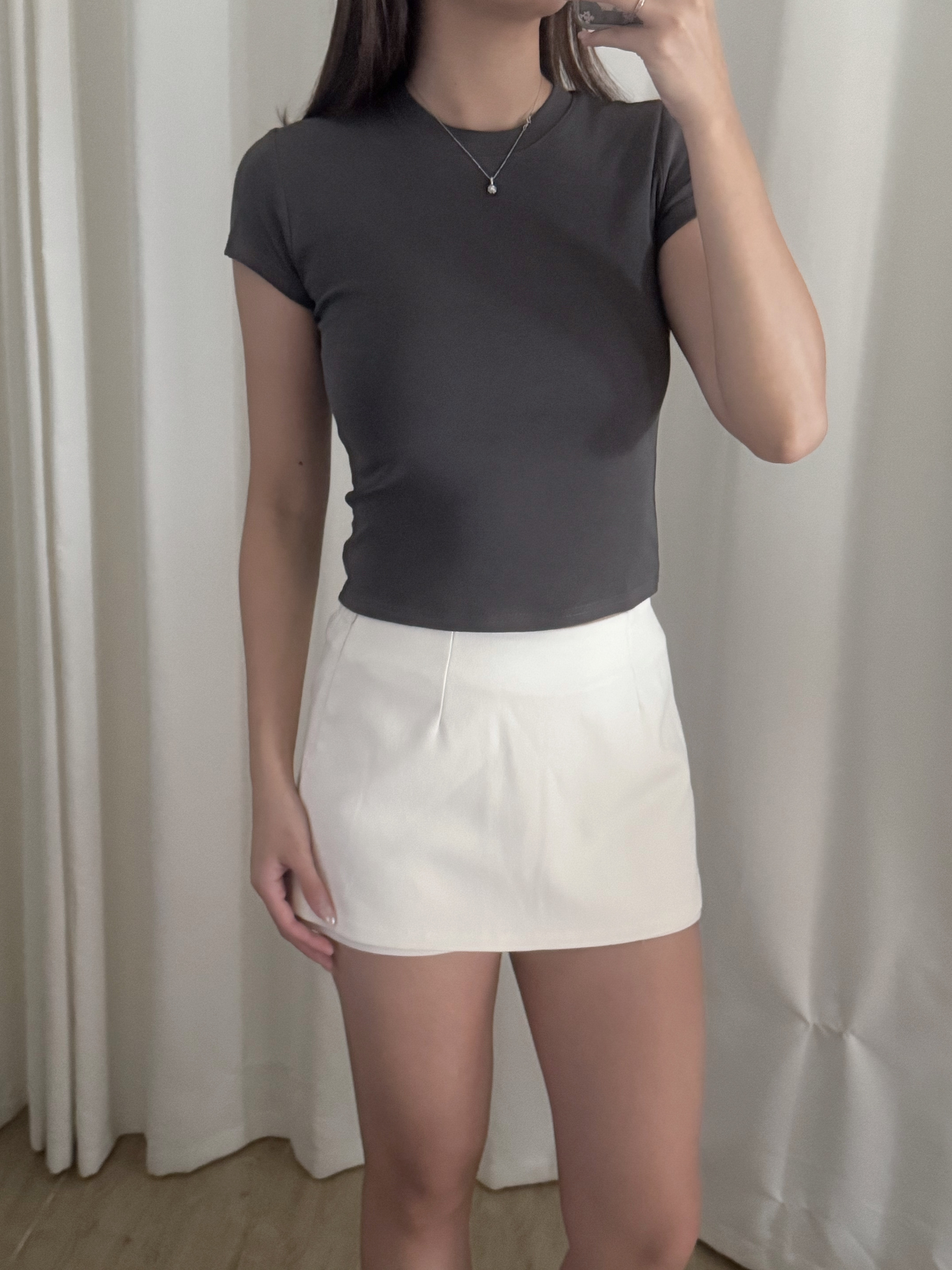 [basic tee]簡約親膚圓領短袖上衣(八色入)